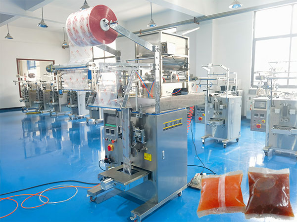 酱料食品自动包装生产线