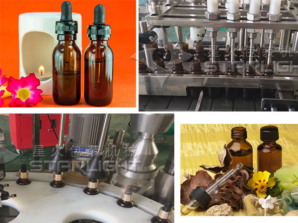 >小瓶精华液灌装机-全自动小瓶精华液罐装生产线厂家及样品图